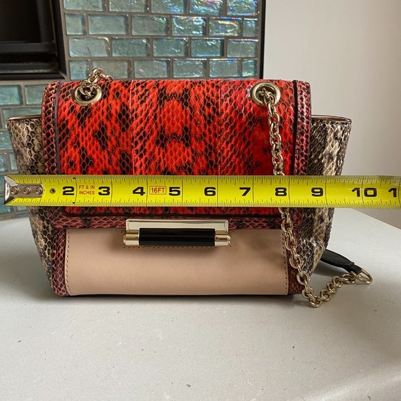 BUNDLE- DVF Black Python Shoulder Bag & Tote! - Picture 13 of 13